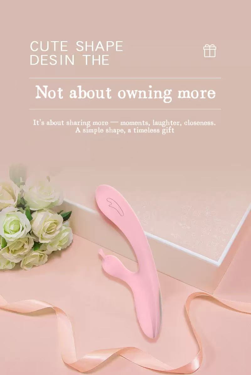 Dual Motor Vibrator for Intense Internal & External Stimulation