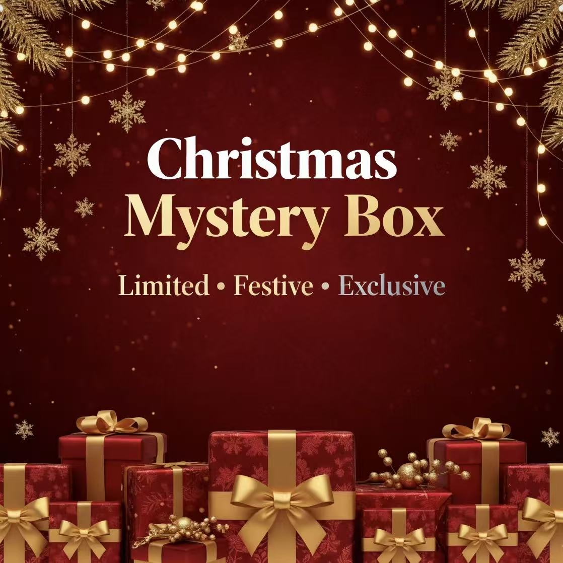Christmas Mystery Box – Festive Lingerie & Accessories Surprise Gift (UK Limited Edition)