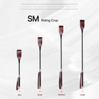 Leather Riding Crop with Wrist Strap – Available in 4 Sizes