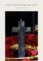 Gothic Low-Temperature Candle – Cross & Bloom Collection