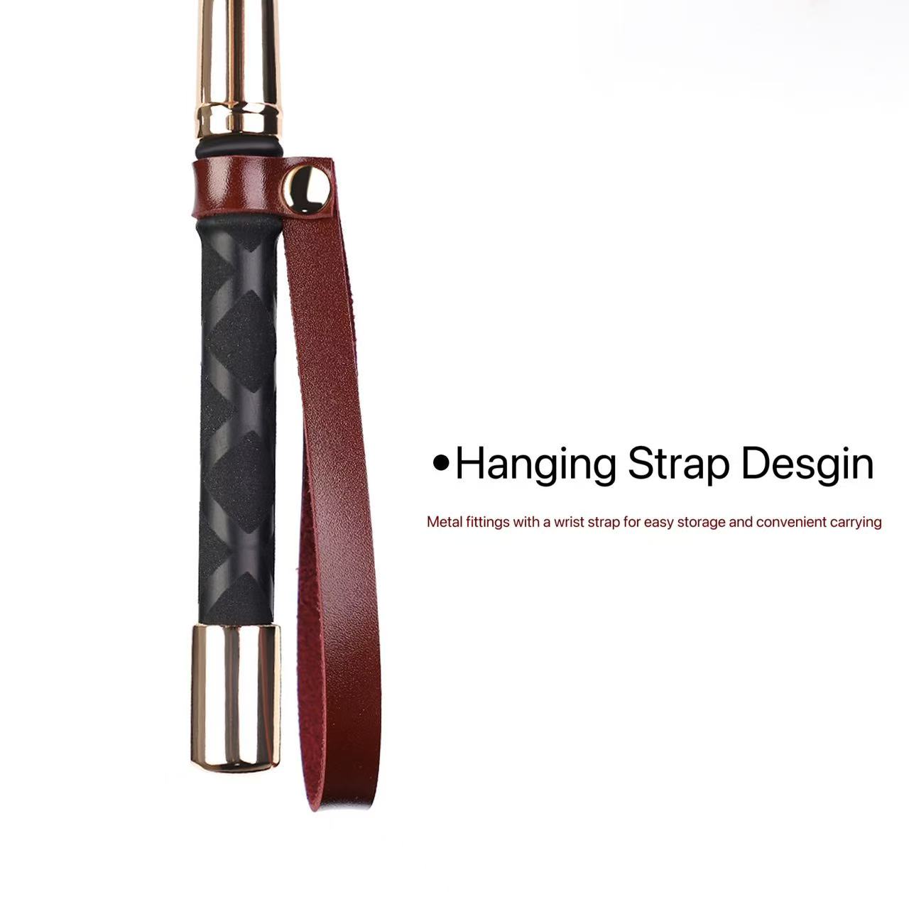 Leather Riding Crop with Wrist Strap – Available in 4 Sizes