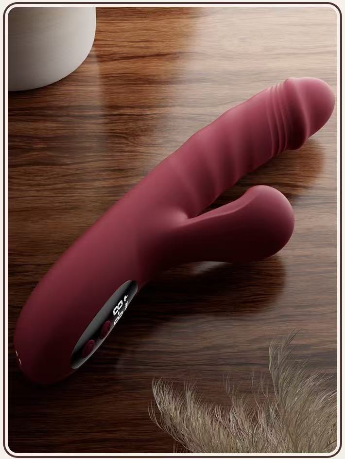 Heating Thrusting & Sucking Rabbit Vibrator