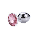 Metal Jewel Plug – 3 Sizes with Crystal Base