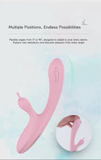 Dual Motor Vibrator for Intense Internal & External Stimulation