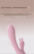 Dual Motor Vibrator for Intense Internal & External Stimulation